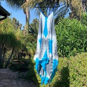 roberta roller rabbit tie dye scarf dress